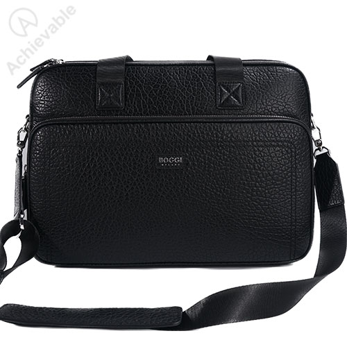 High quality tumble leather men bag
