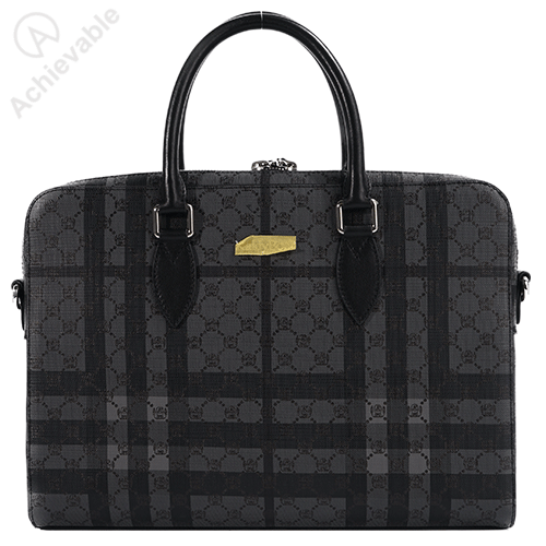  Print fabric bag briefcase  
