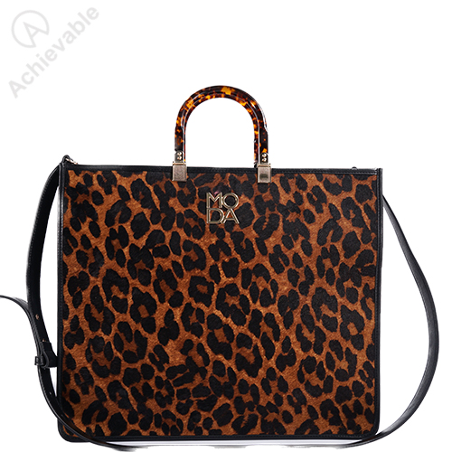 Leopard Tote bag Woman 