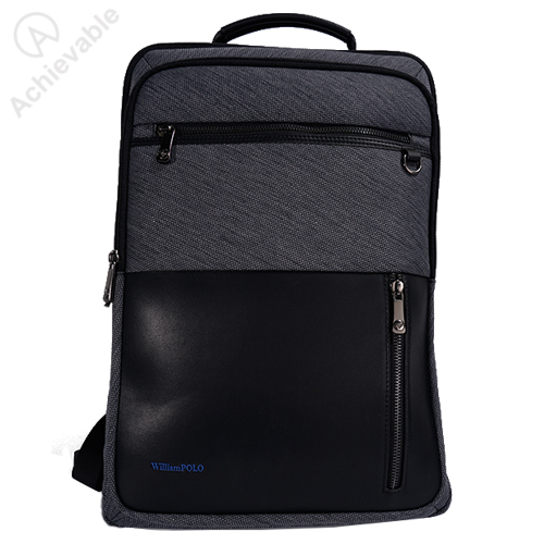 Grey-Black man backpack