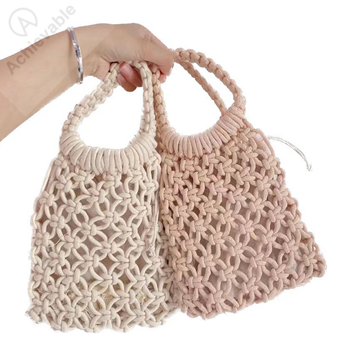 Stylish Handmade Rope Tote Bag